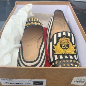 Christian louboutin flats good condition